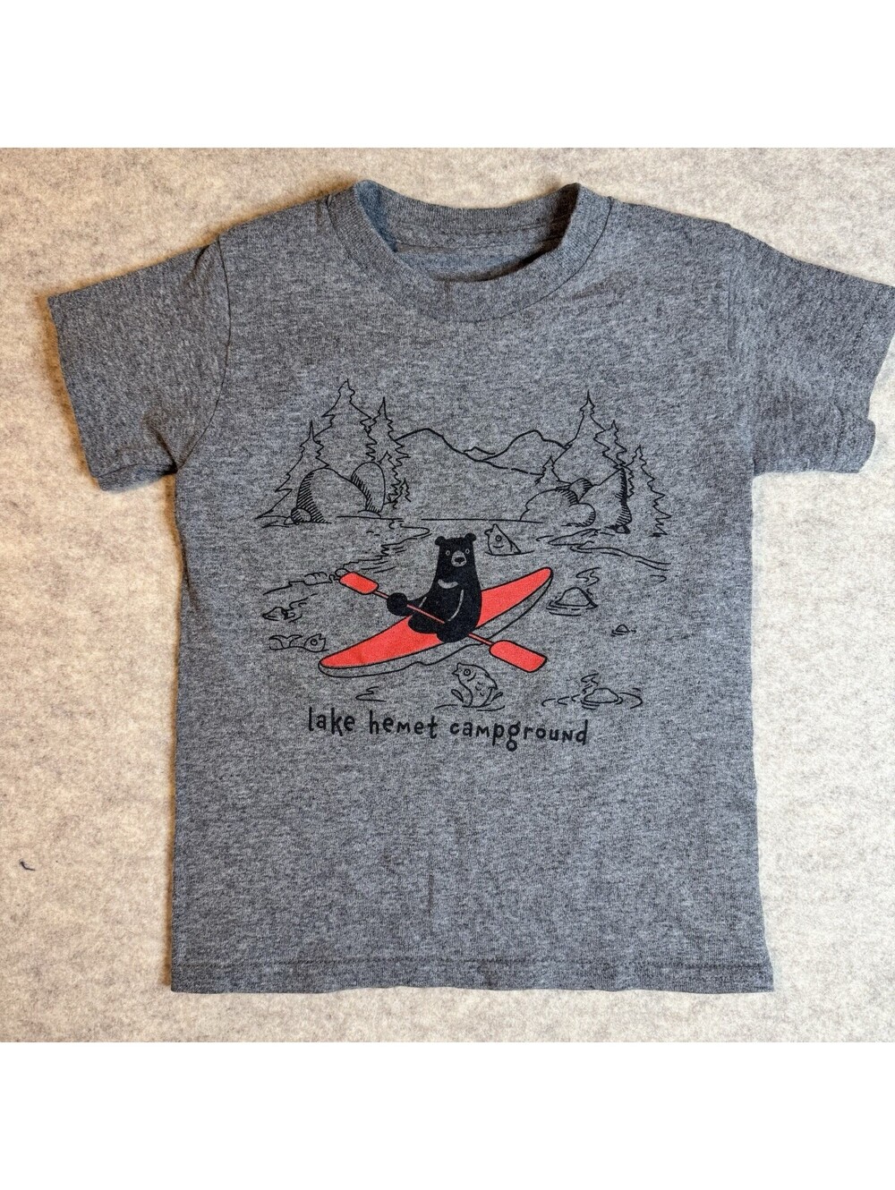 Grey Boys Graphic Tshirt 3T